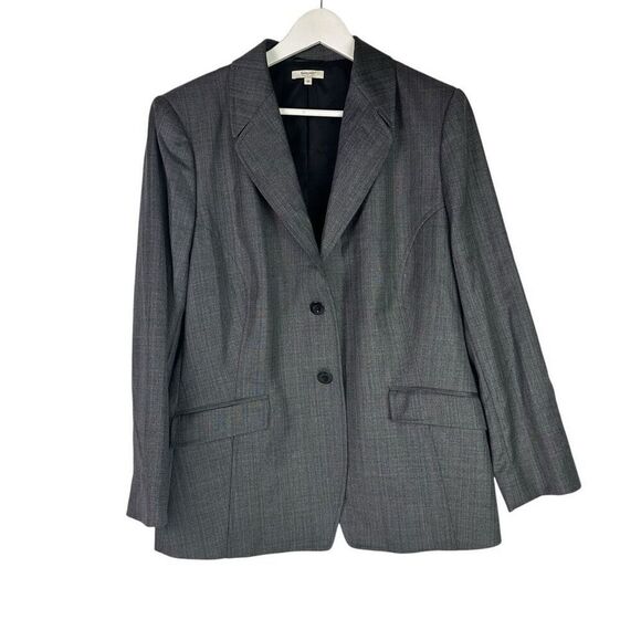 Santorelli Jackets & Blazers - Santorelli Women's Black White Vicky Blazer size 16